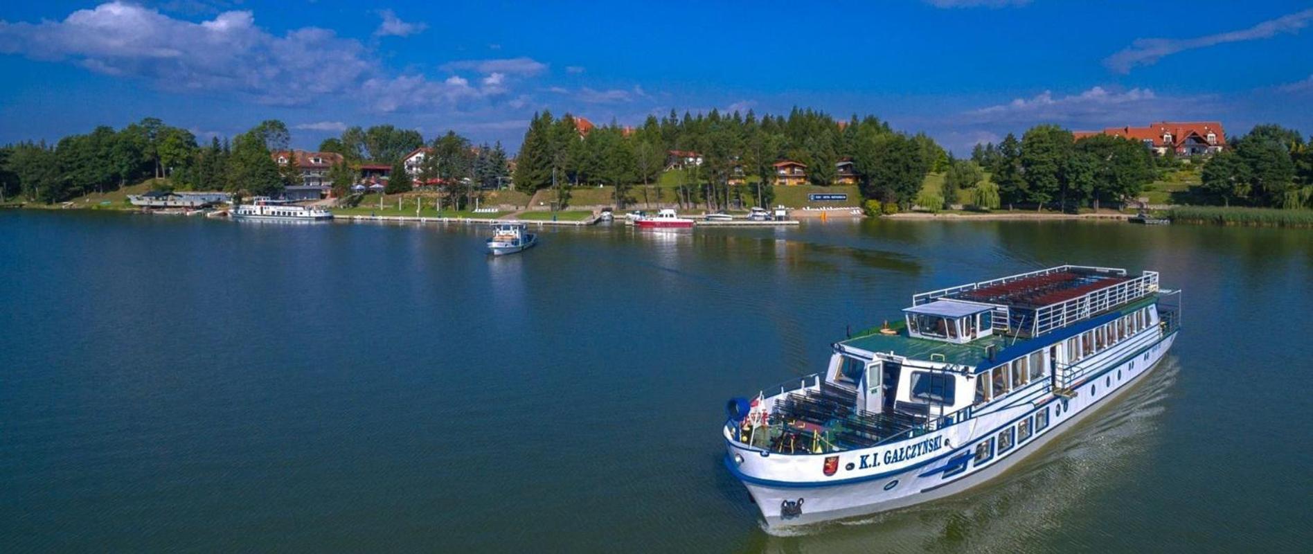 Domek Na Wodzie - Houseboat -Sauna, Taras Na Dachu, Dwie Sypialnie Mikołajki Eksteriør billede