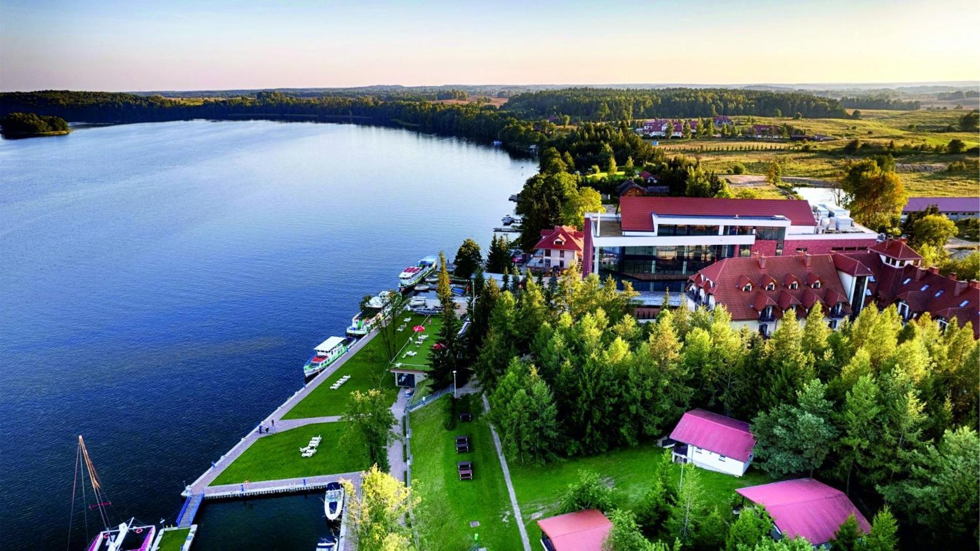 Domek Na Wodzie - Houseboat -Sauna, Taras Na Dachu, Dwie Sypialnie Mikołajki Eksteriør billede