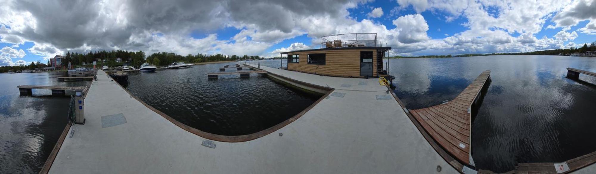 Domek Na Wodzie - Houseboat -Sauna, Taras Na Dachu, Dwie Sypialnie Mikołajki Eksteriør billede