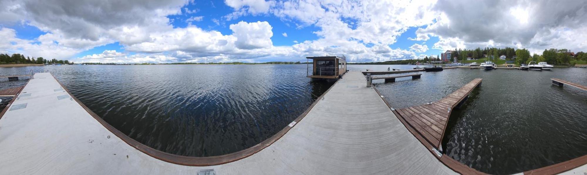 Domek Na Wodzie - Houseboat -Sauna, Taras Na Dachu, Dwie Sypialnie Mikołajki Eksteriør billede