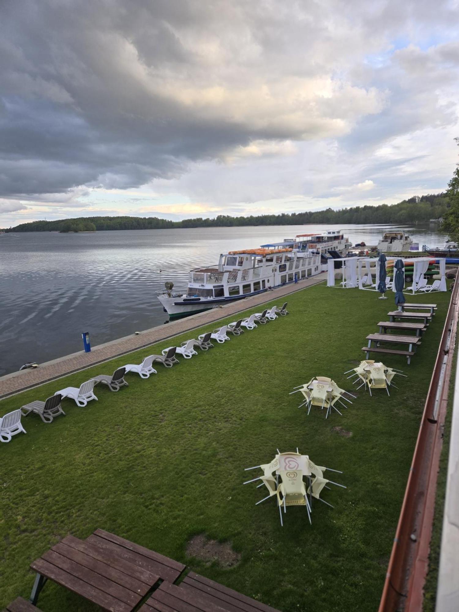 Domek Na Wodzie - Houseboat -Sauna, Taras Na Dachu, Dwie Sypialnie Mikołajki Eksteriør billede